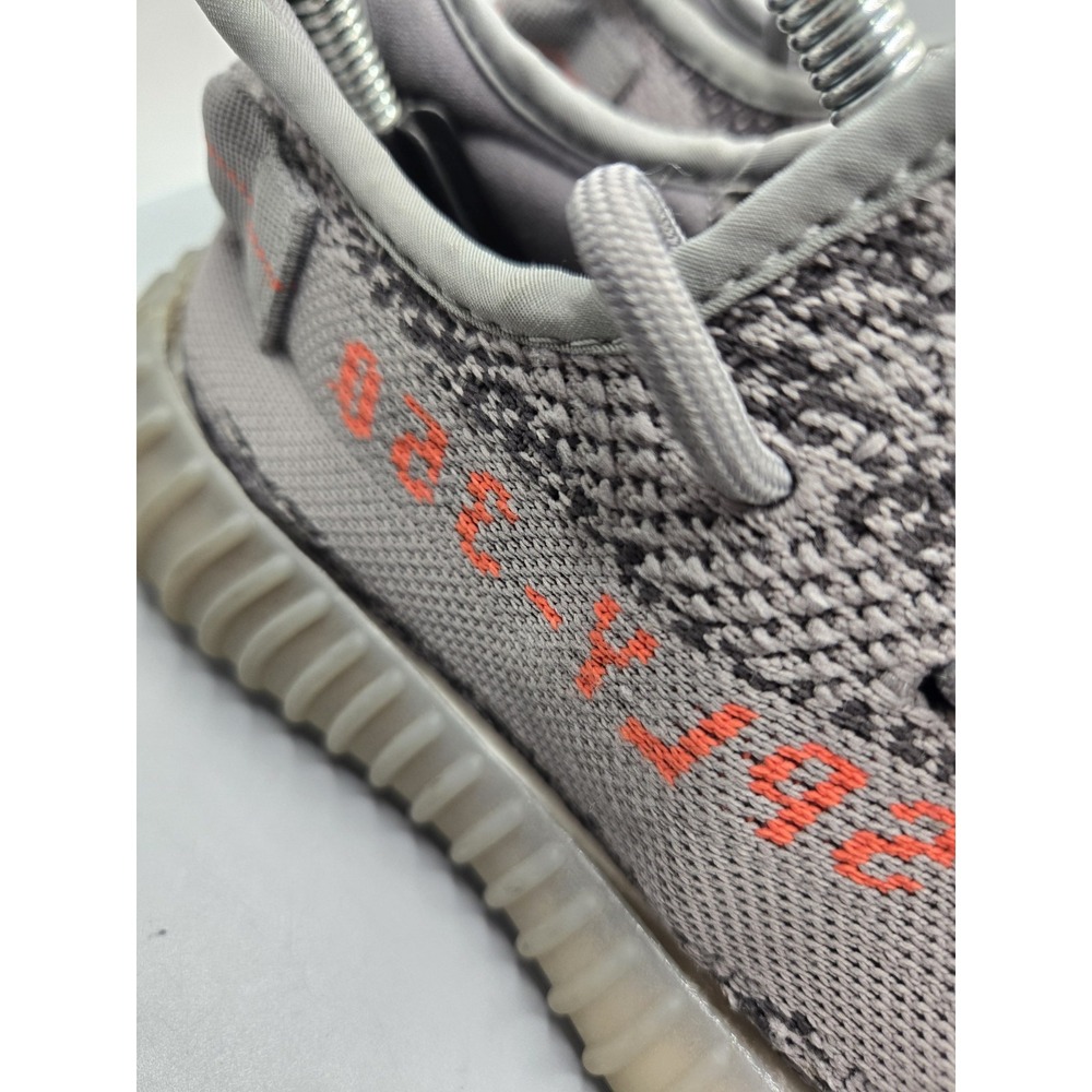 Adidas Yeezy Boost 350 V2 Beluga 2.0 Size 4 Mens AH2203 Grey Orange Sneaker Fair - Picture 4 of 11